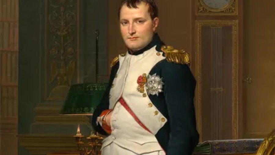 Emperor-Napoleon-in-His-Study-canvas-Tuileries-1812.webp